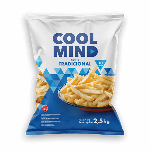 Patatas Fritas Congeladas Corte Liso 600 Gr (Bio Cool)