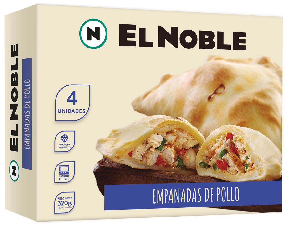 4 Empanadas de Pollo EL NOBLE | Habemus Panchos